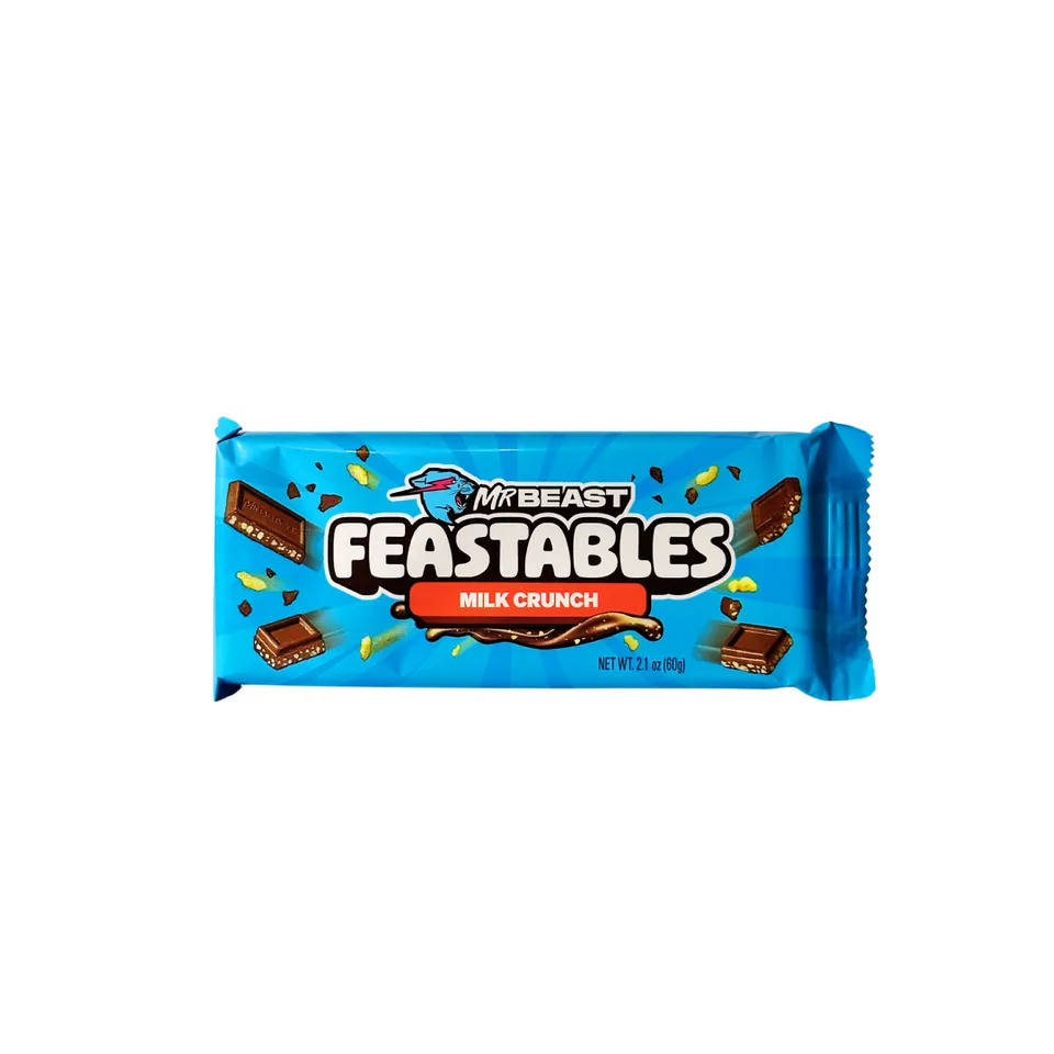 Feastables by MrBeast – Milk Crunch Bar