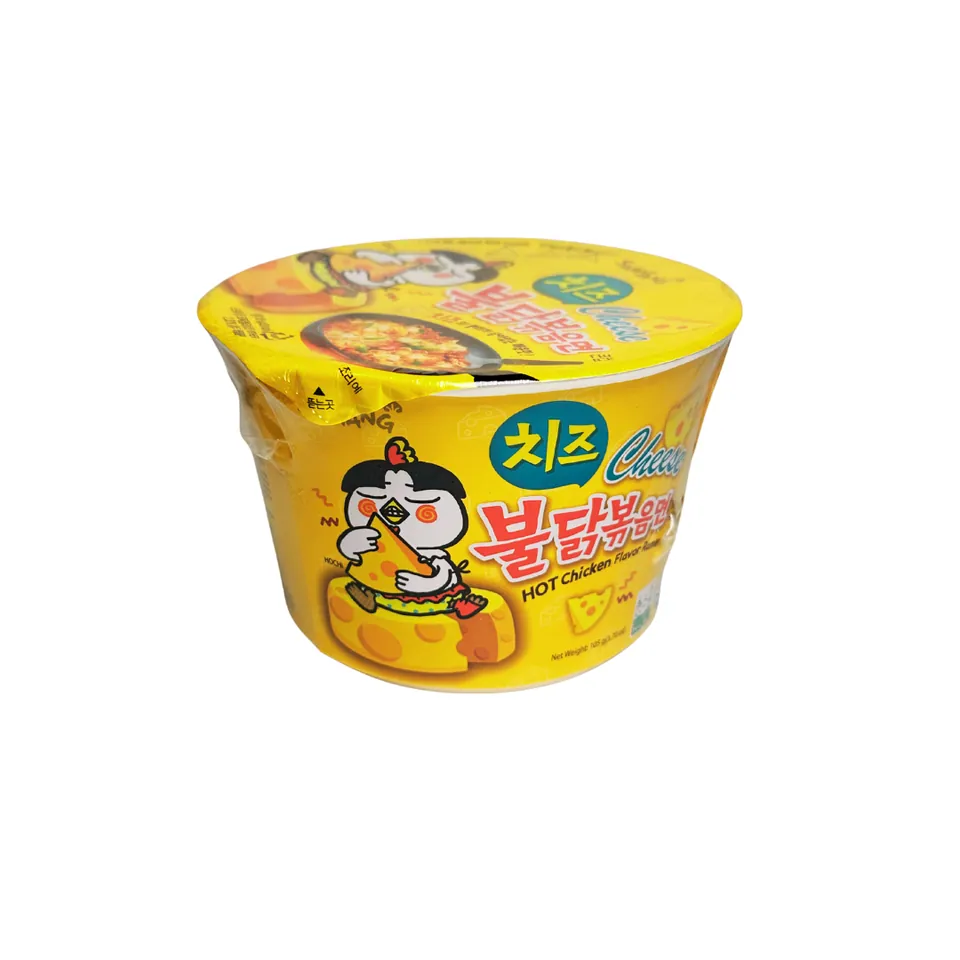 Buldak Big Bowl  Cheese Hot Chicken - Ramen Con Sabor a Pollo Con Queso