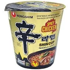 Shin Ramyun Spicy Chicken Noodle Soup  CUP