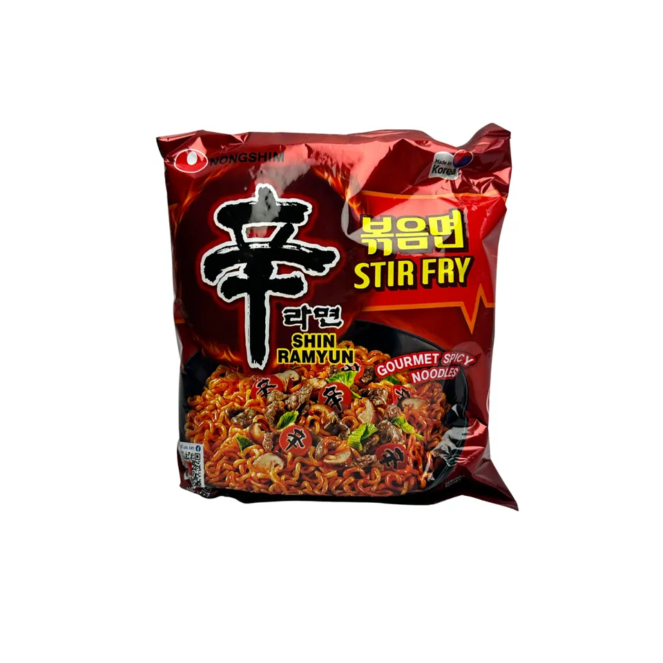 Stir Fry Shin Ramyun Gourmet Spicy Noodles