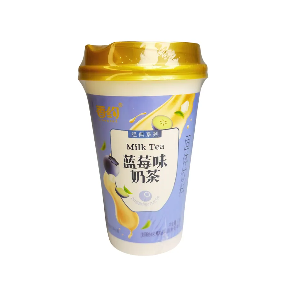 MILK TEA BLUEBERRY FLAVOR XIANGYUE - Mezcla Para Te Con Leche Sabor Arándanos