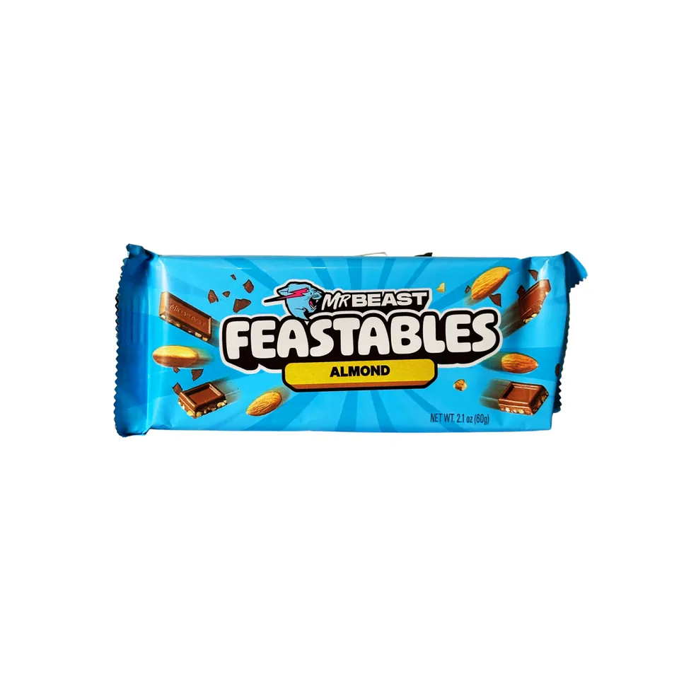 Feastables by MrBeast – Almond Chocolate Bar