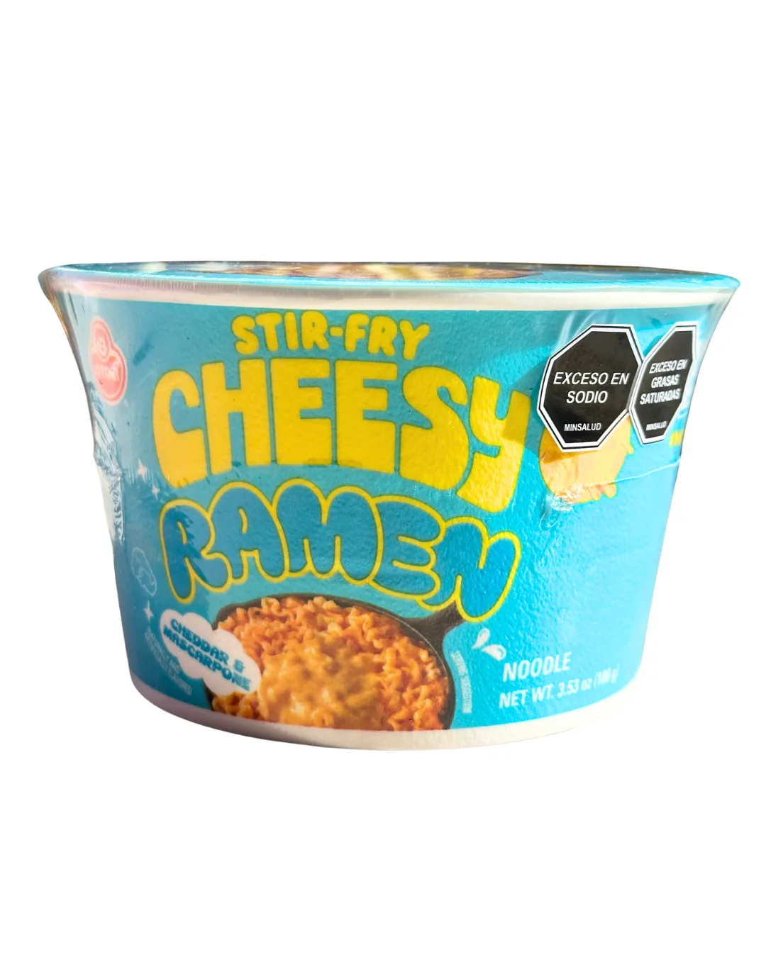 STIR-FRY CHEESY RAMEN CHEDDAR & MASCARPONE