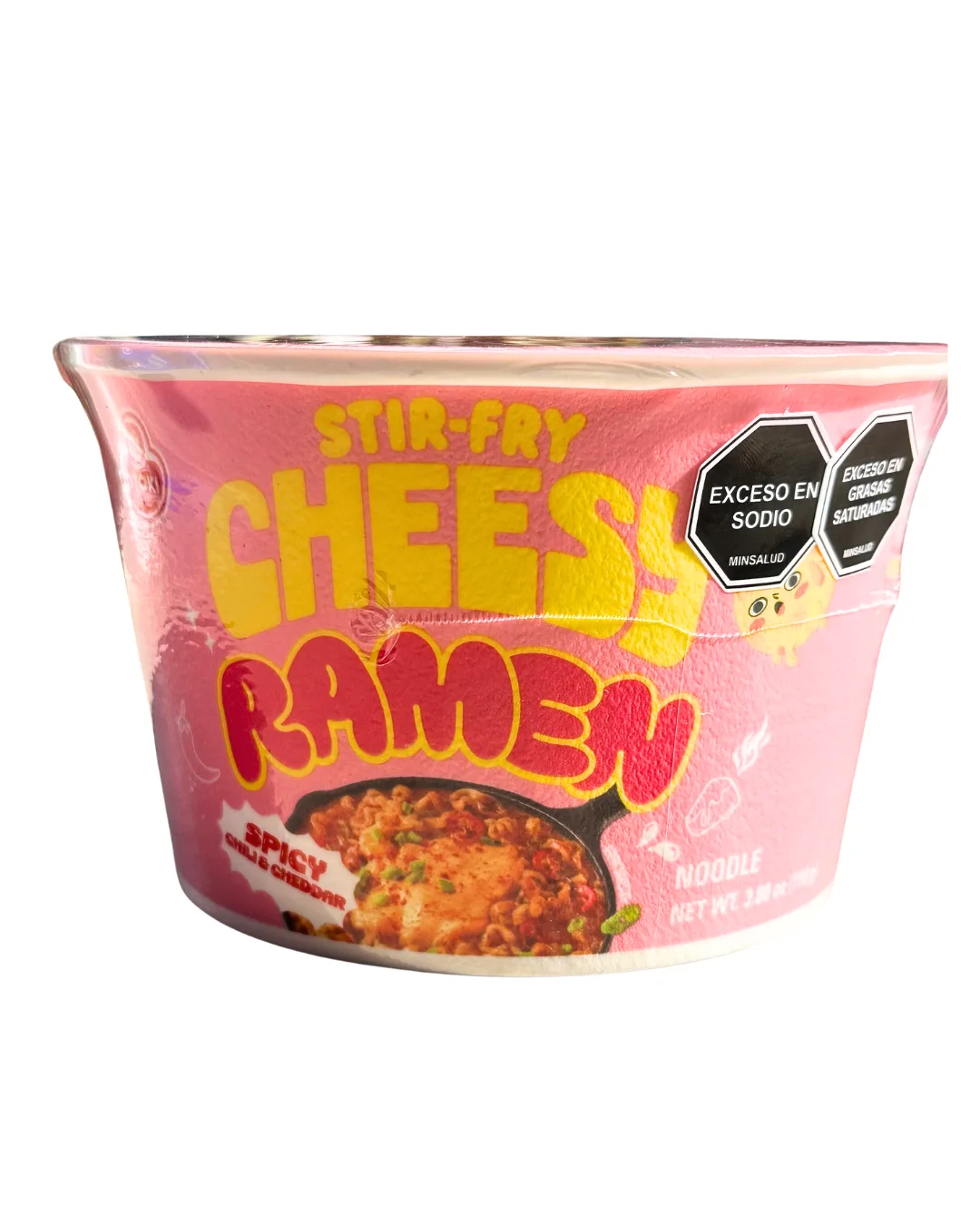 STIR-FRY CHEESY RAMEN SPICY CHILI & CHEDDAR