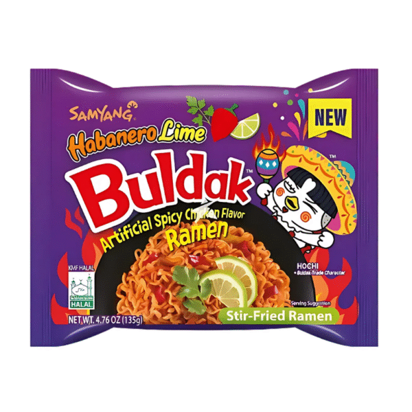 Samyang Buldak Ramen Sabor Habanero y Limón - 135 g