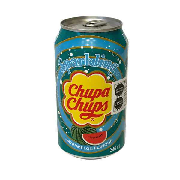Chupa Chups Sparkling – Sabor Sandía 350 ml