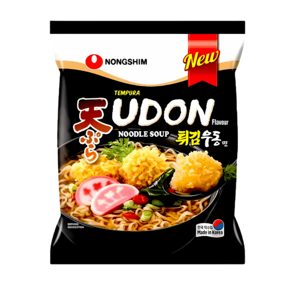 Nongshim Tempura Udon Noodle Soup 118 g - Fideos Japoneses