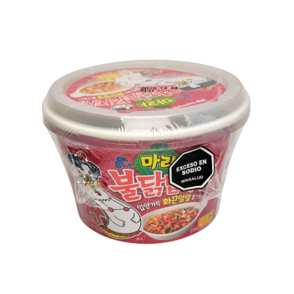 Ramen Picante de Pollo Buldak (versión picante clásica)
