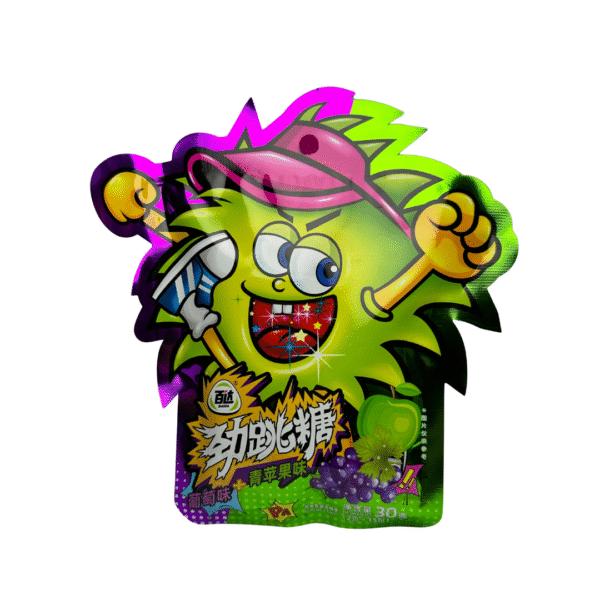 Baida Popping Candy Sabor Uva y Manzana Verde