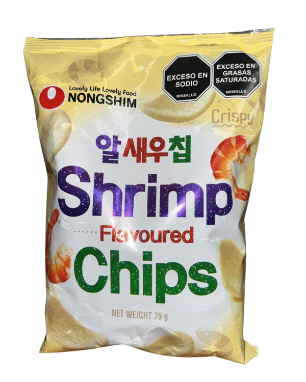 NONGSHIM SHRIMP FLAVORES CHIPS 75G