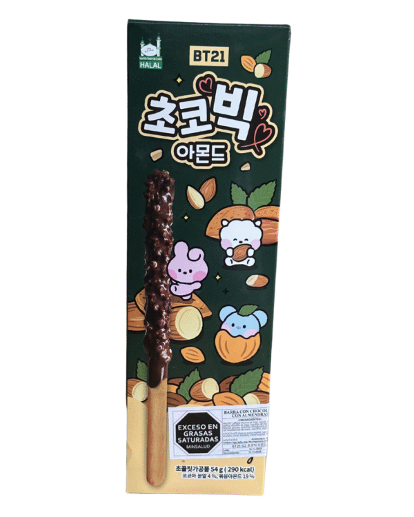 CHOCO BIG SABOR CHOCOLATE CON ALMENDRAS 54G