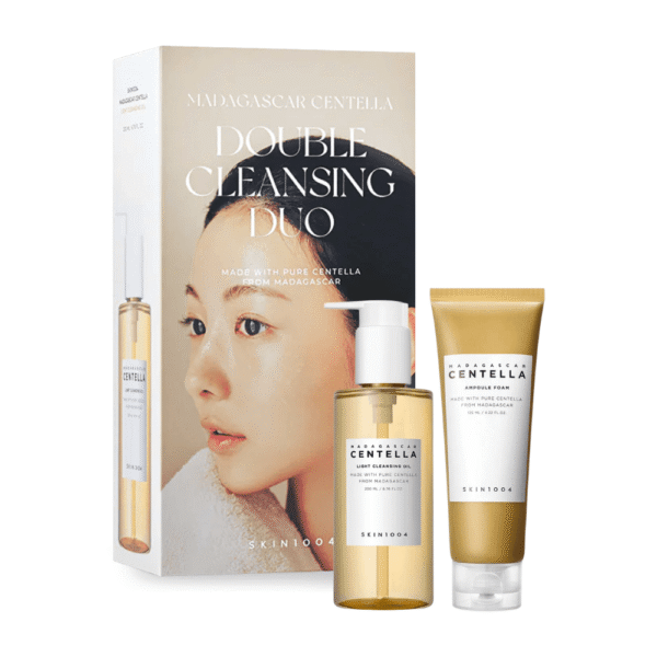 SKIN1004 - Set de Aceite Limpiador y Espuma Limpiadora Madagascar Centella Double Cleansing Duo Set