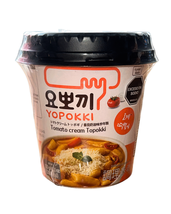 YOPOKKI CUP SABOR TOMATE Y CREMA 120G