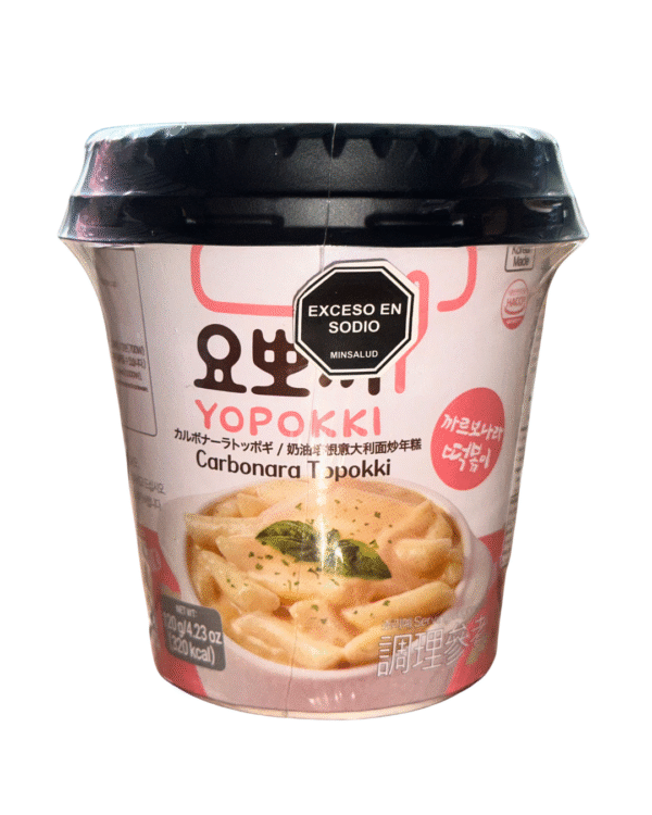 YOPOKKI CUP SABOR CARBONARA